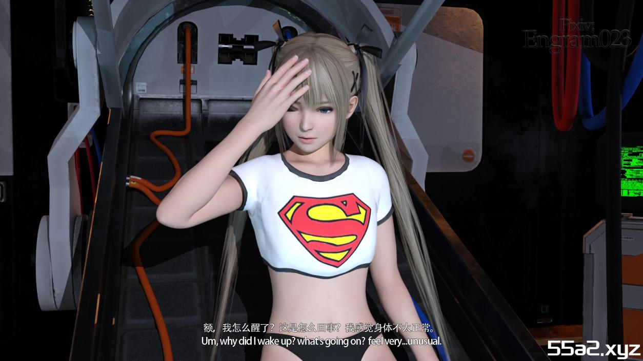 [3D漫画]女超人01-05[怪力娘][206M]