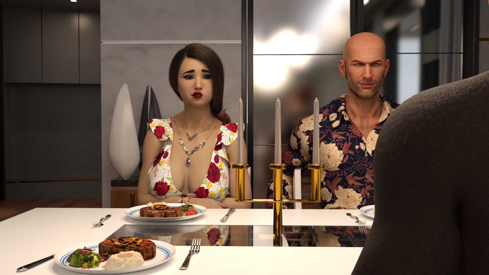 [SLG] [欧美/汉化/动态] 看不见的奥哈纳 Unseen Ohana V0.15 汉化版 [PC+安卓][1.2G/直连/FM/XN/OD盘]