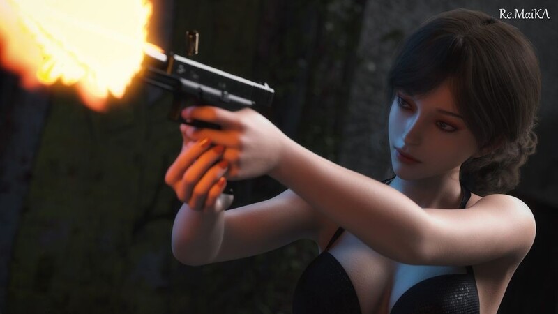 【[3D重口] 漂亮女杀手，骚屄骑在目标大屌上暗杀 “科佩利亞”1~2+番x7】【569P/122M】