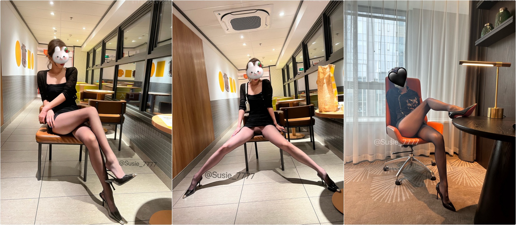 ⚡九头身御姐女神【Susie_7777】户外调教喷水！你以为的端庄高雅的女神私下是什么样子的吗？到处发骚求草的母狗而已