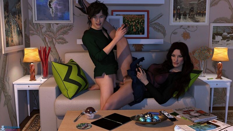 【[3D母系] 乱伦假日，母子肉碰肉玩游戏 “M41rapture”画集】【299P/940M】