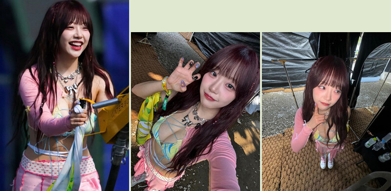 【某某门事件】第420弹 韩人气女团Cignature成员❤️金智源❤️参加活动跳舞奶头露出清晰可见 这波粉丝福利也太大了